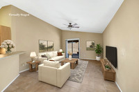 Virtually staged for 9547 N Marsh Wren Pl