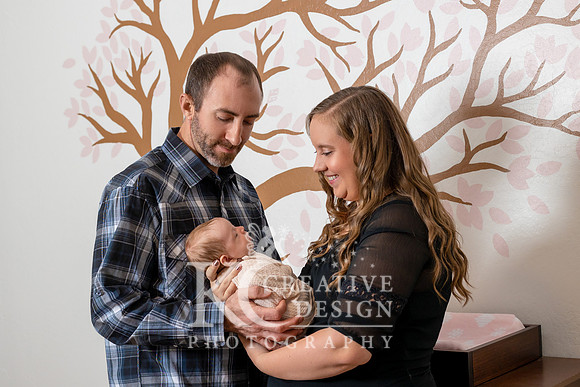 Lifestyle newborn photography