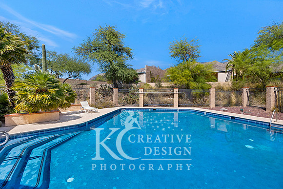 The original way the pool looked