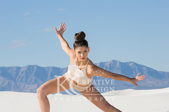 Ashtin Roth Model/Dancer White Sands New Mexico Photo Shoot 2014
