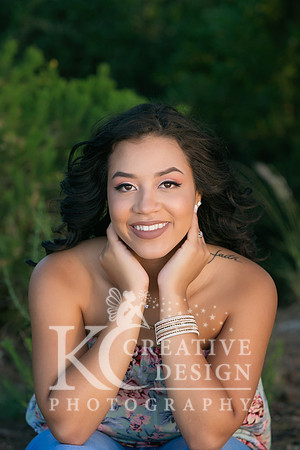 Tucson Night Senior Portrait