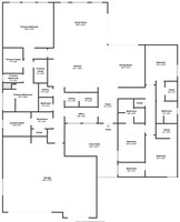 Virtually Staged Rooms and Floor Plan