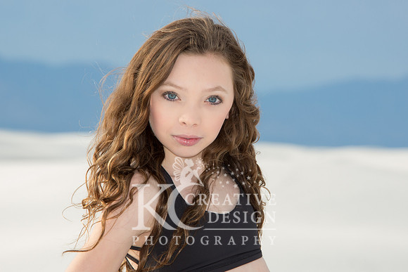 Annabelle Barken Model/Dancer White Sands New Mexico Photo Shoot 2014