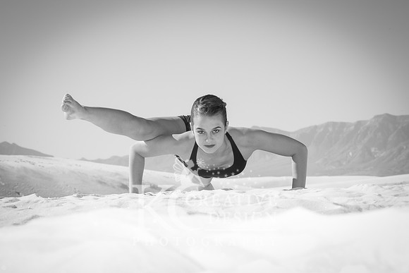Callie Gooding Model/Dancer White Sands New Mexico Photo Shoot 2014