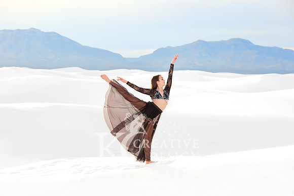 Callie Gooding Model/Dancer White Sands New Mexico Photo Shoot 2014