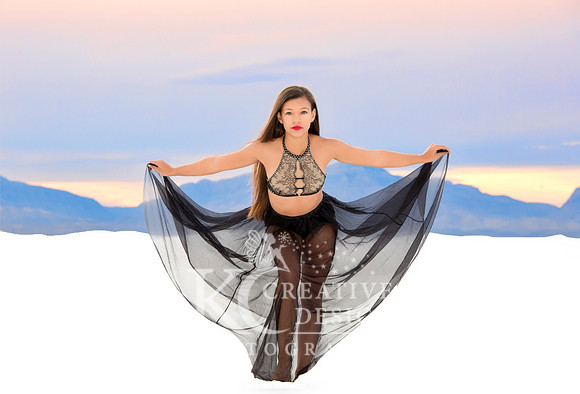 Leyla Craven-Glenn Model/Dancer White Sands New Mexico Photo Shoot 2014