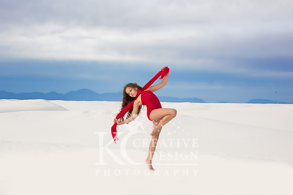 Leah Craven-Glenn Model/Dancer White Sands New Mexico Photo Shoot 2014
