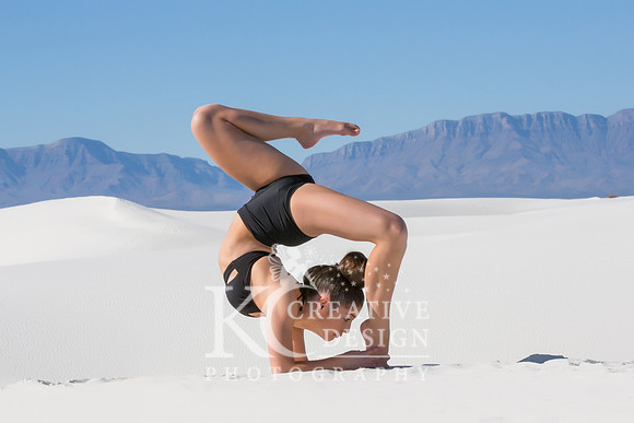 Ashtin Roth Model/Dancer White Sands New Mexico Photo Shoot 2014