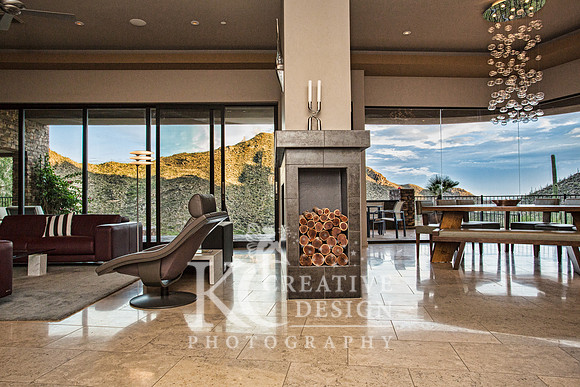 Tucson Stone Canyon Luxury Twilight Real Estate Photography