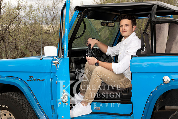 Tucson Male Senior Portrait