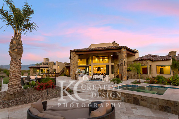 Tucson Sunset  Real Estate Photography