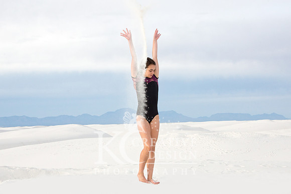 Callie Gooding Model/Dancer White Sands New Mexico Photo Shoot 2014